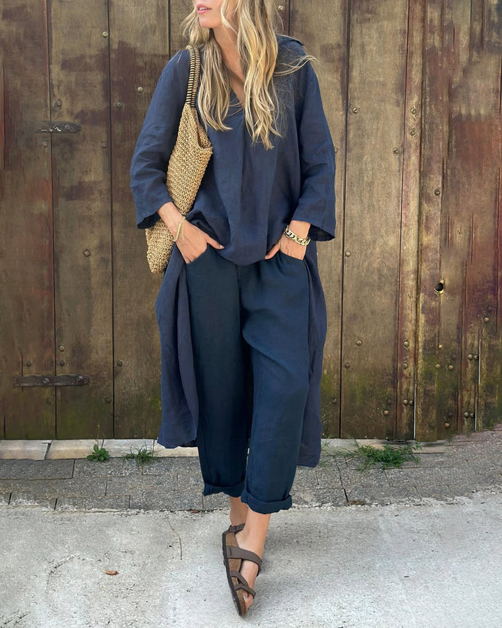 Vaelora - Draped Elegance Co-ord