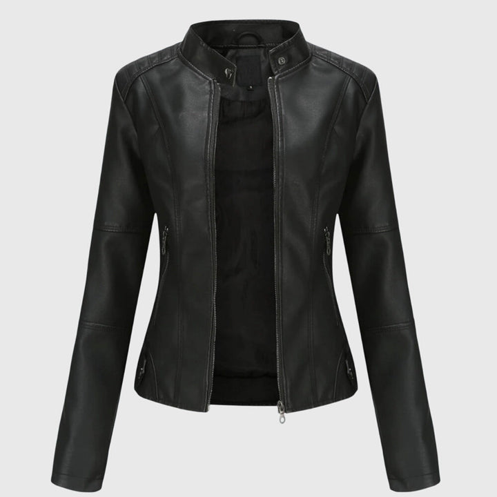 Giorgina™ - Elegant Women's Leather Jacket