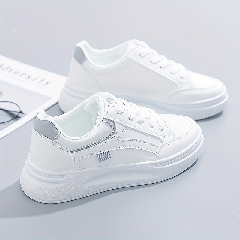 Chic white trainers — lightweight comfort