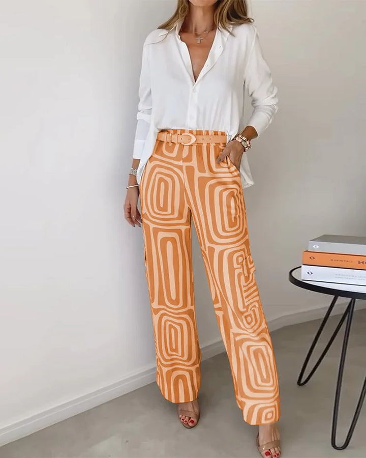 Lysa - Comfortable and Elegant Co-ord (Complimentary Belt)