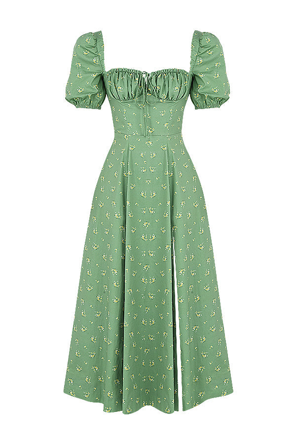 Aviana - Bloom Puff-Sleeve Dress