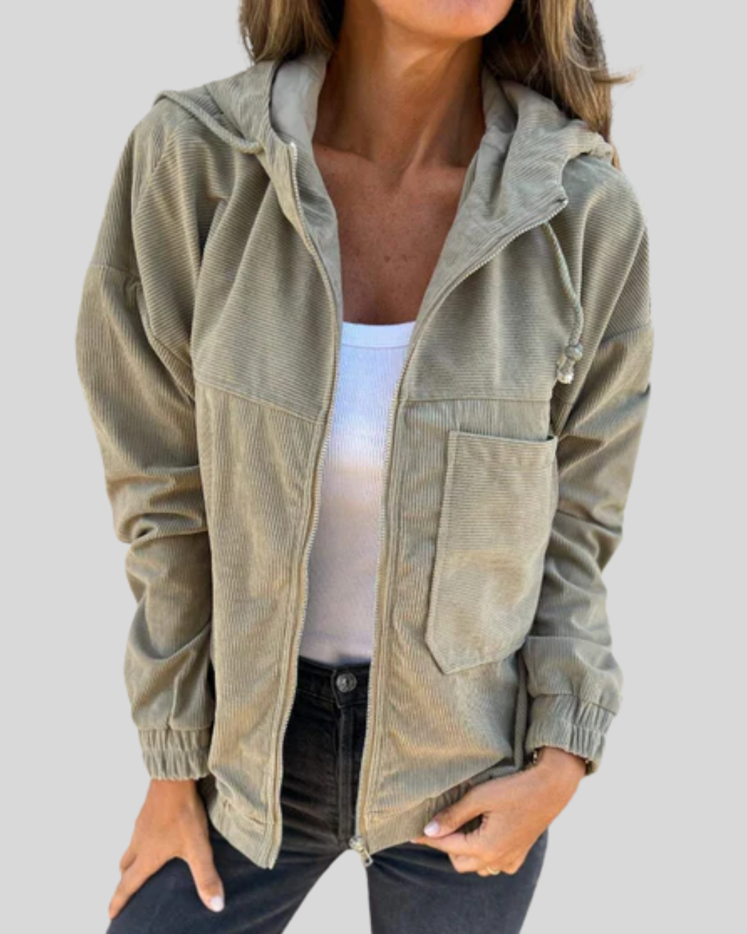Mabel | Soft Zip-Up Gilet