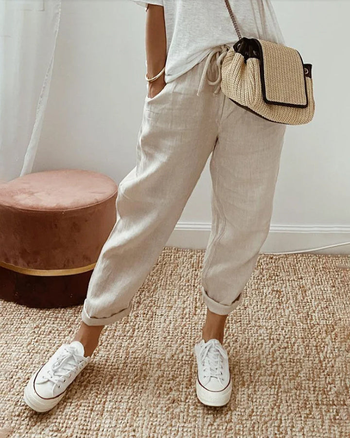Elegant Flowing Comfort Trousers
