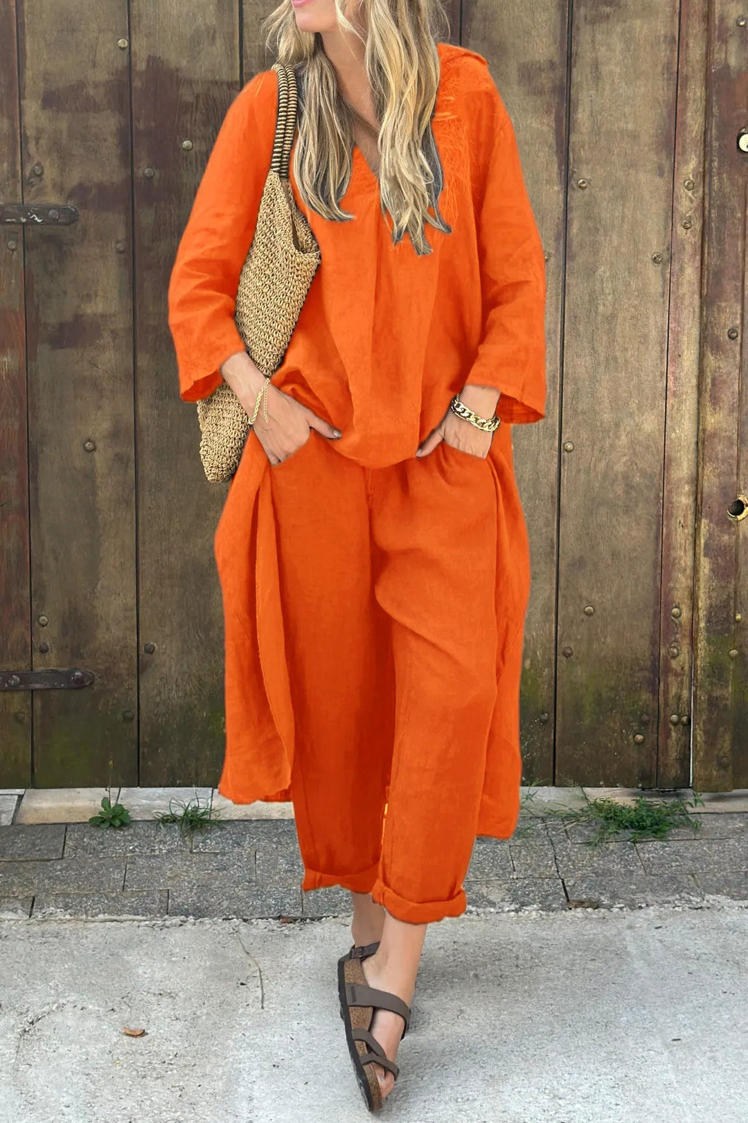 Vaelora - Draped Elegance Co-ord