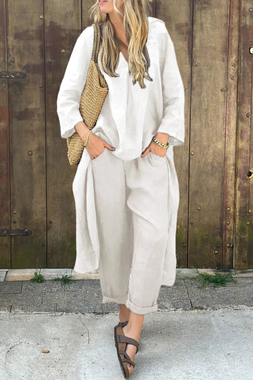 Vaelora - Draped Elegance Co-ord