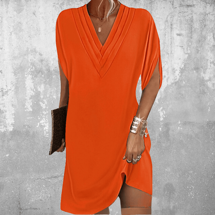 Minetta - Elegant Tummy-Covering Dress