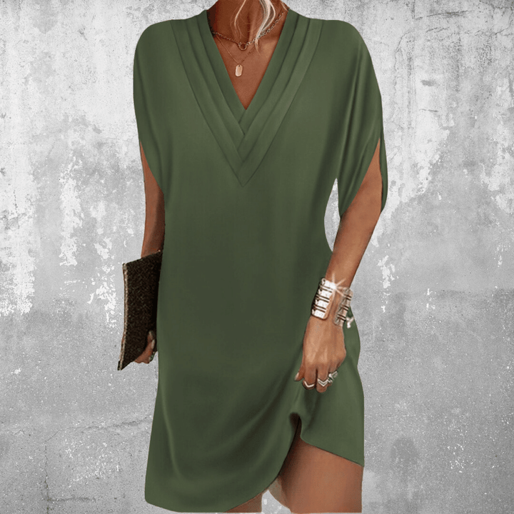 Minetta - Elegant Tummy-Covering Dress