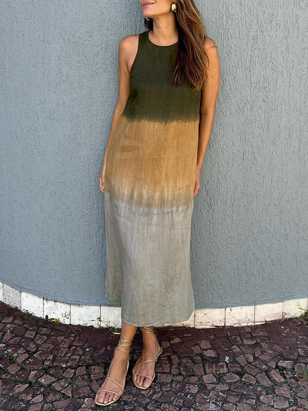 Heather - Casual Ombre Dress