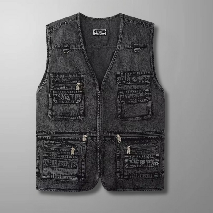 Douglas – Multi-Pocket Breathable Outdoor Cargo Gilet