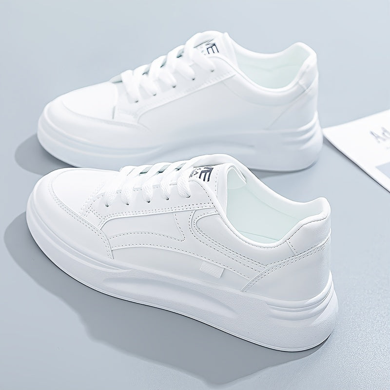Chic white trainers — lightweight comfort