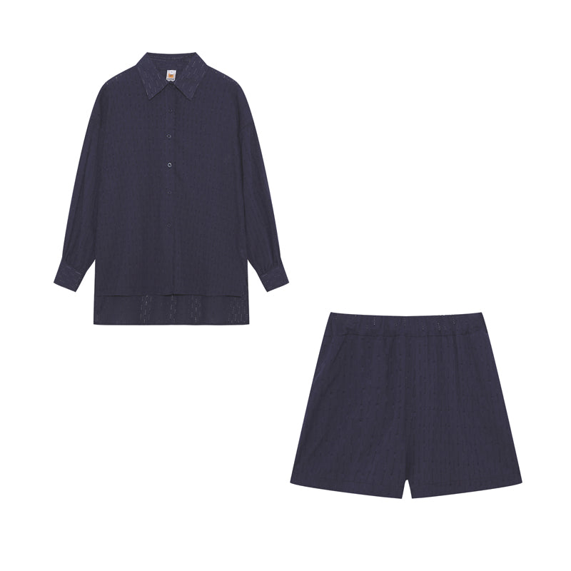 Elizabeth - Shirt and Lightweight Shorts Co‑ord