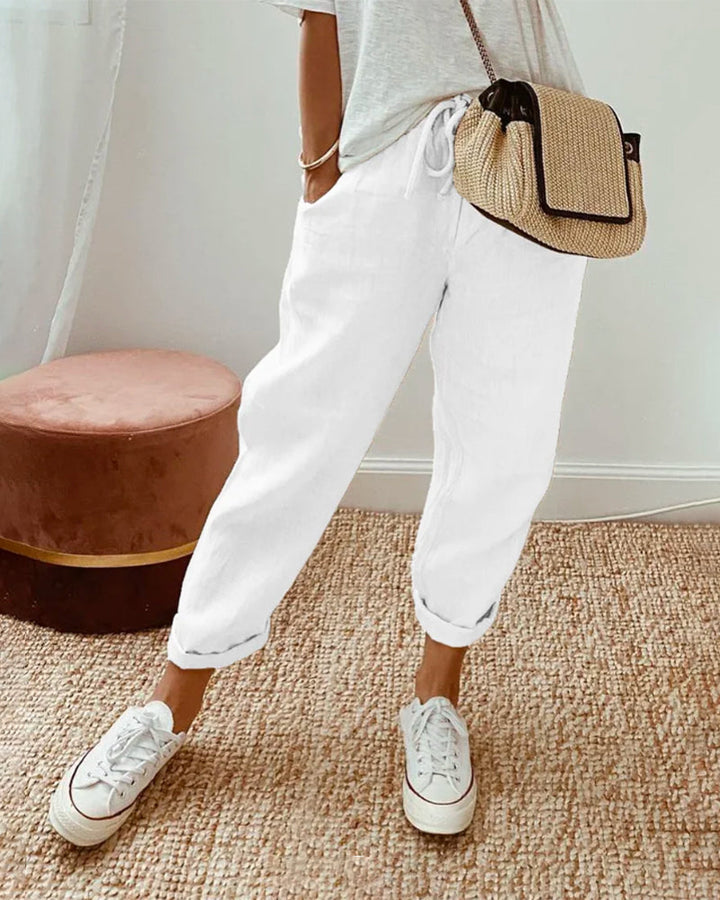 Elegant Flowing Comfort Trousers