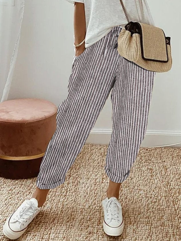 Elegant Flowing Comfort Trousers
