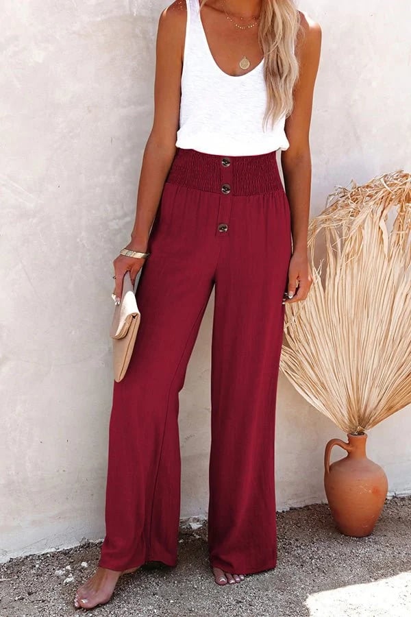 Riana - Relaxed High-Rise Trousers