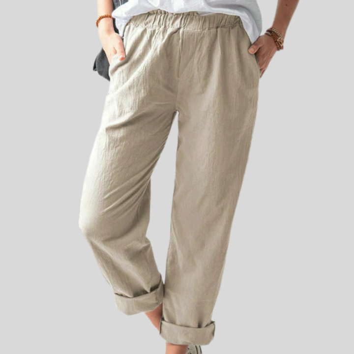 Neria - Soft-Structured Trousers