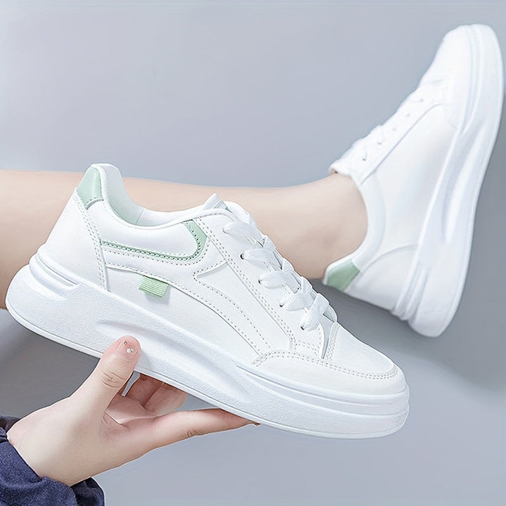 Chic white trainers — lightweight comfort