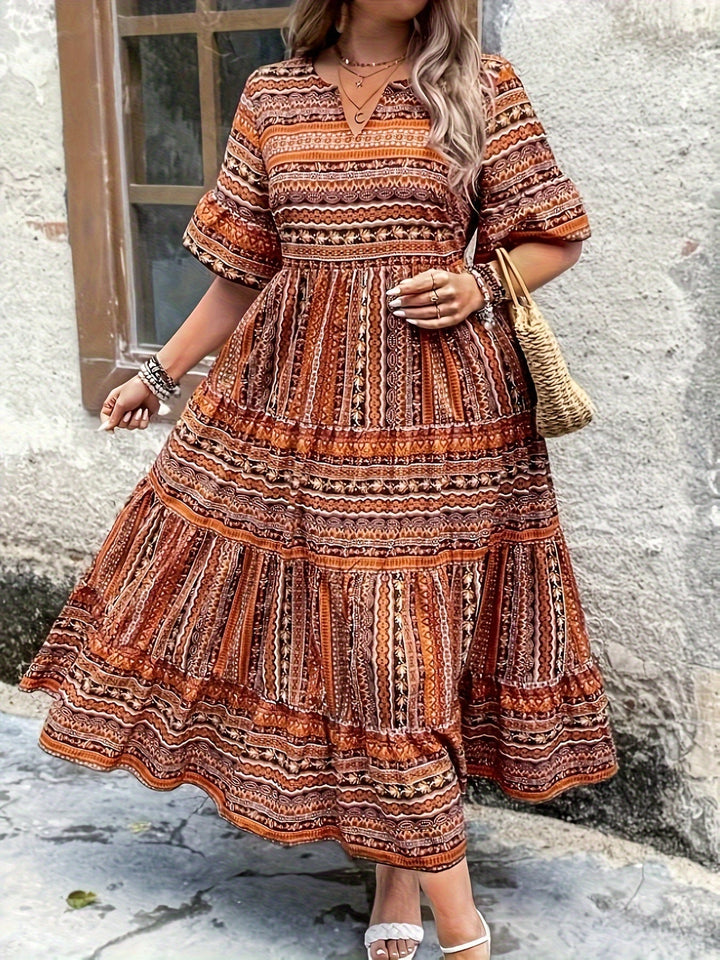Joraine - Flowing Ethnic Dress