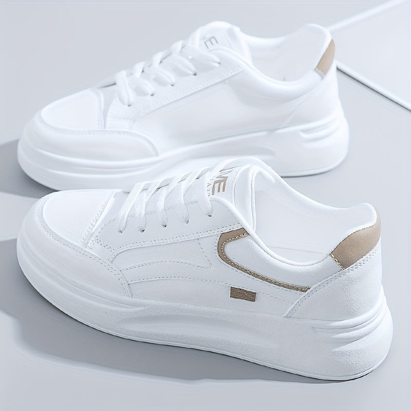 Chic white trainers — lightweight comfort