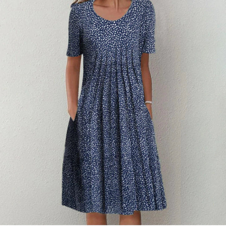 Hailey | Elegant, relaxed floral dress with pockets