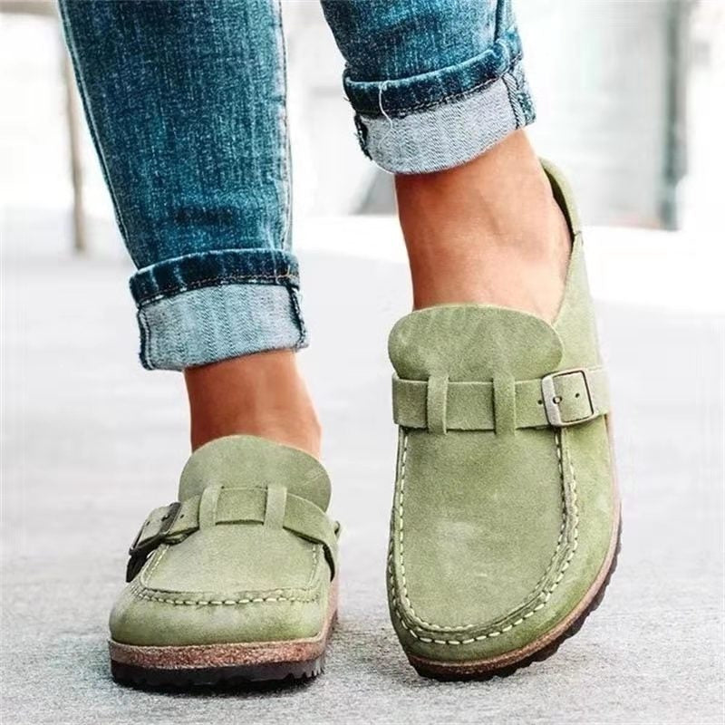 Lyra - Orthopaedic Suede Loafers
