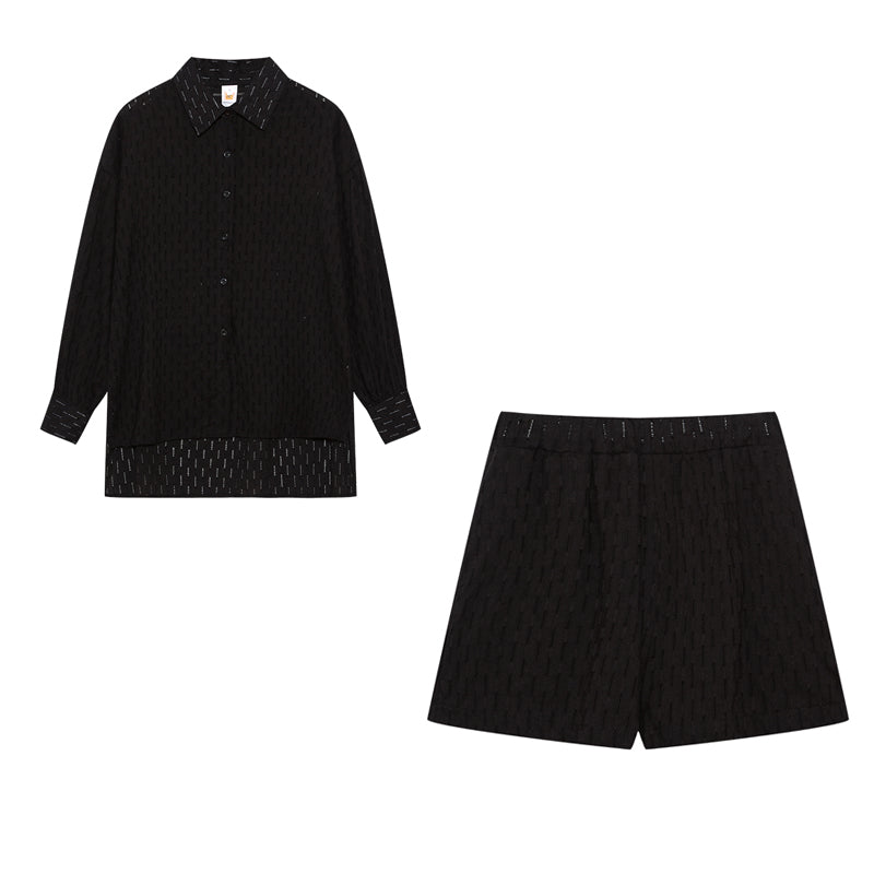 Elizabeth - Shirt and Lightweight Shorts Co‑ord