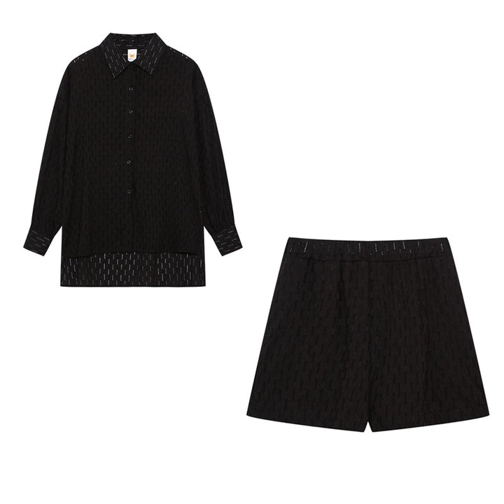 Elizabeth - Shirt and Lightweight Shorts Co‑ord