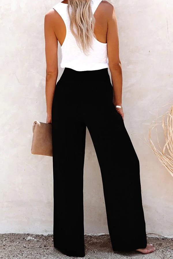 Riana - Relaxed High-Rise Trousers