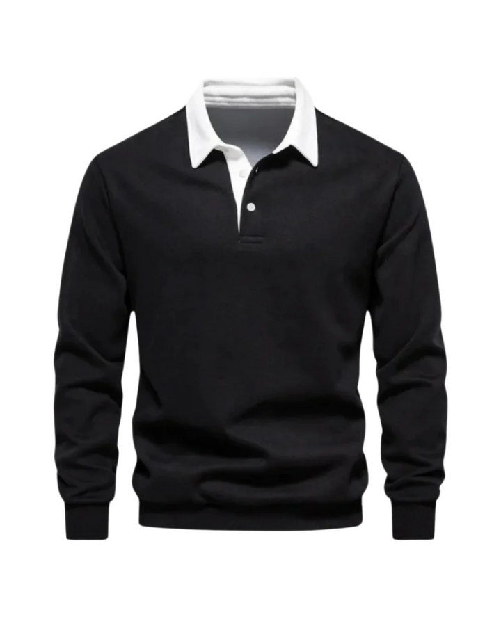 Curtis – Casual Polo Knit Sweater