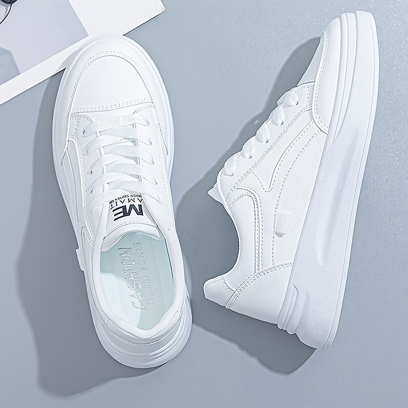 Chic white trainers — lightweight comfort