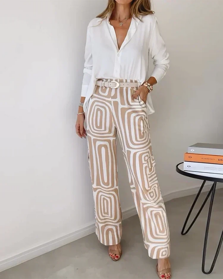 Lysa - Comfortable and Elegant Co-ord (Complimentary Belt)