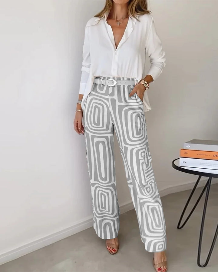 Lysa - Comfortable and Elegant Co-ord (Complimentary Belt)