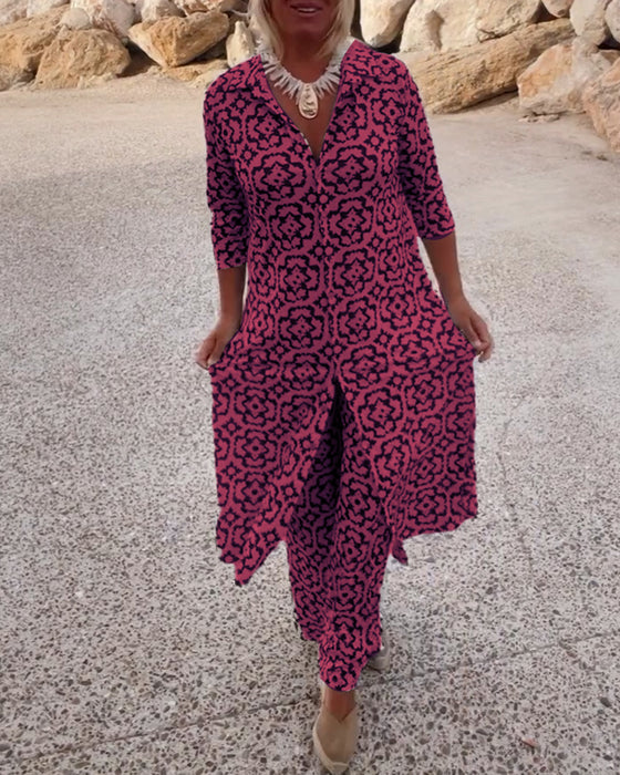 Maeve - Geometric Elegance Co-ord