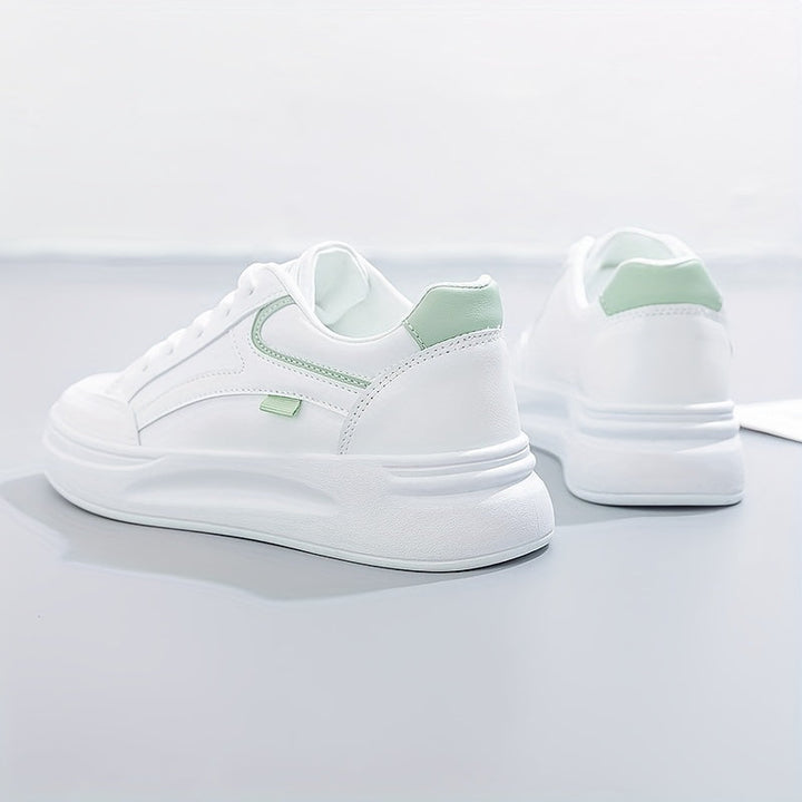 Chic white trainers — lightweight comfort