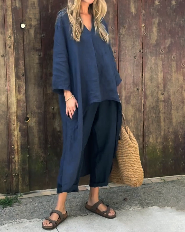 Vaelora - Draped Elegance Co-ord