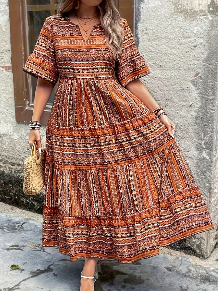 Joraine - Flowing Ethnic Dress