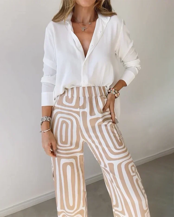 Lysa - Comfortable and Elegant Co-ord (Complimentary Belt)