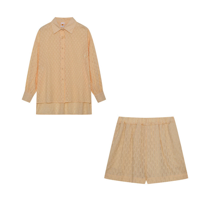 Elizabeth - Shirt and Lightweight Shorts Co‑ord