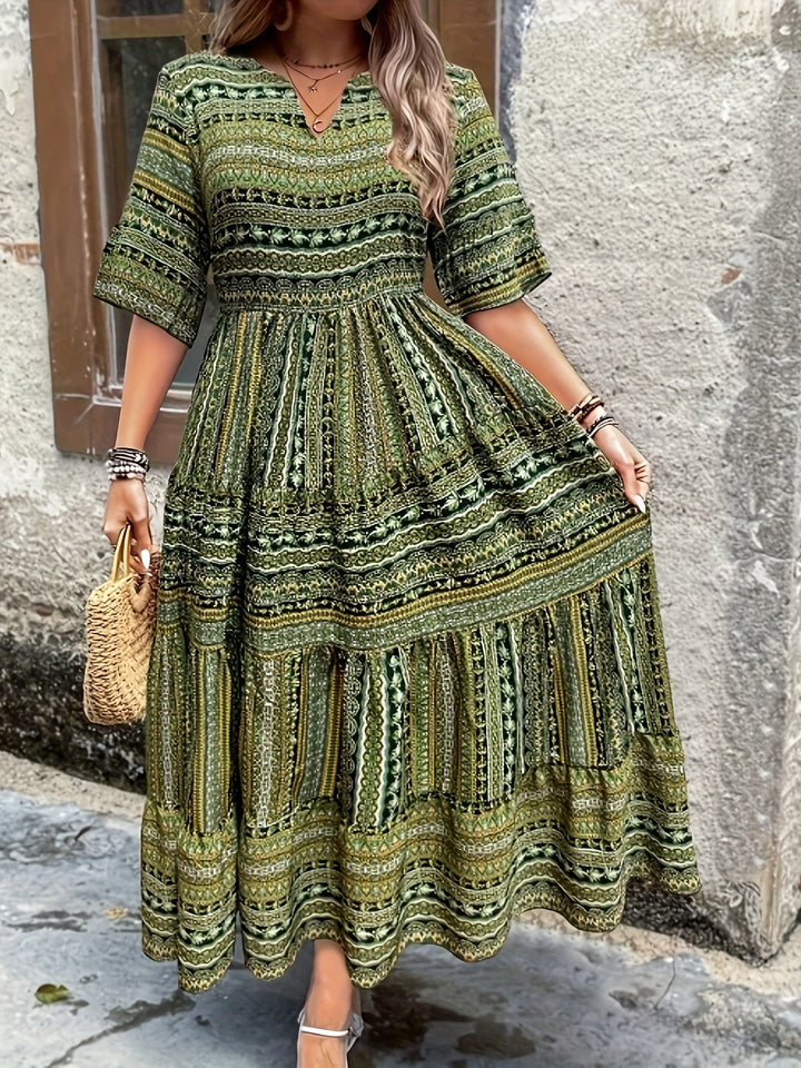 Joraine - Flowing Ethnic Dress