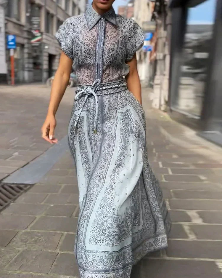 Adele - Bohemian Print Two-Piece Co-ord