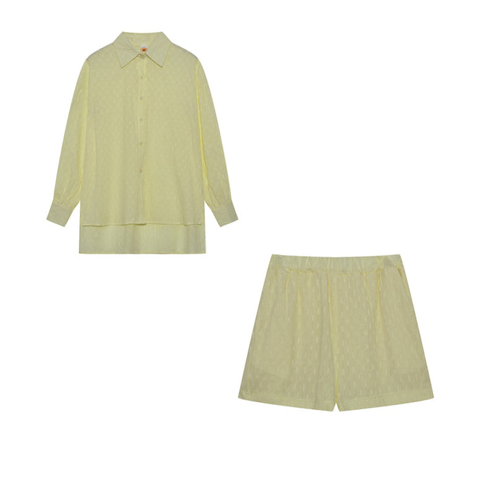 Elizabeth - Shirt and Lightweight Shorts Co‑ord