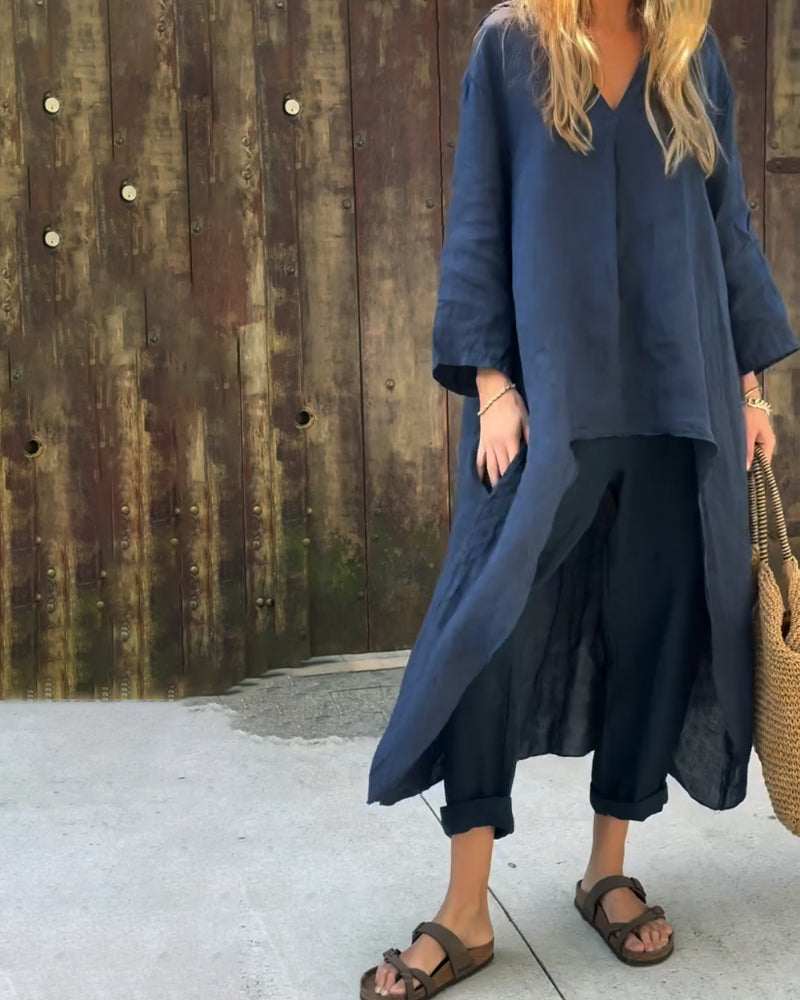 Vaelora - Draped Elegance Co-ord