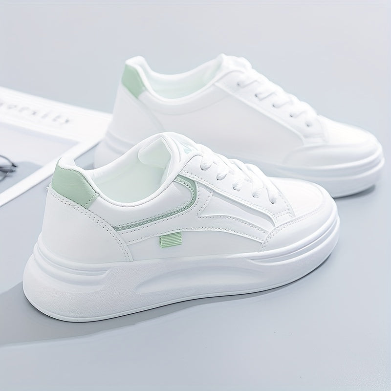 Chic white trainers — lightweight comfort