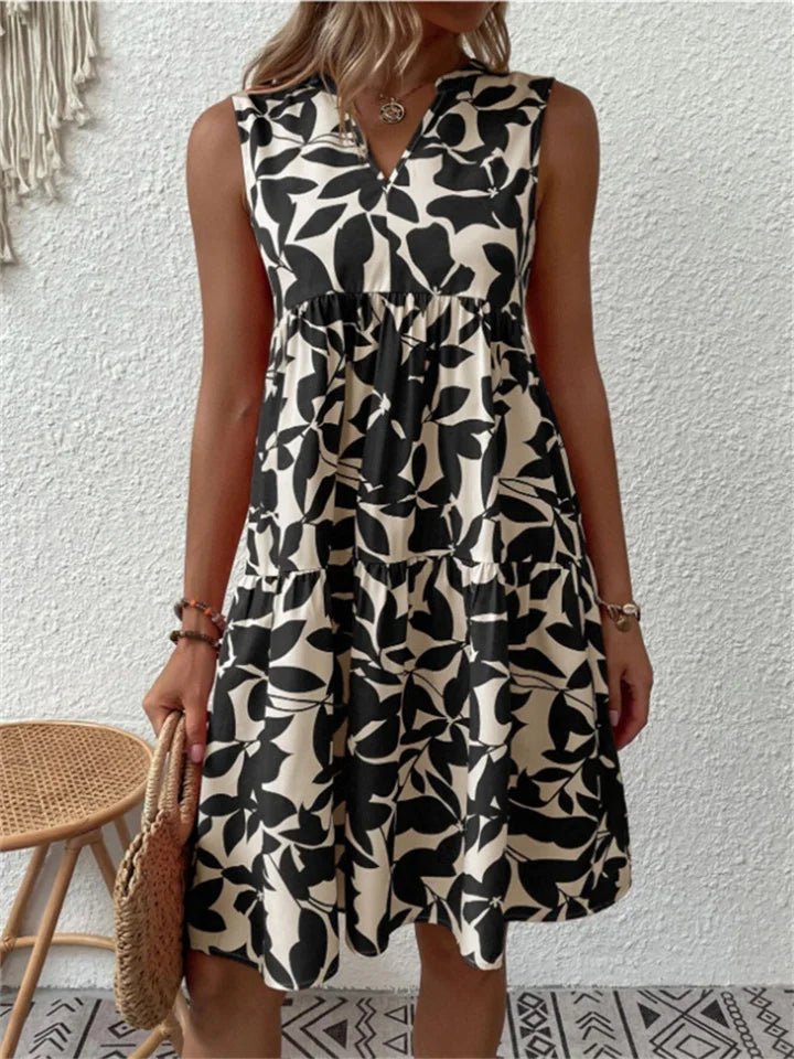 TASHA | Flattering Fluid Midi Dress