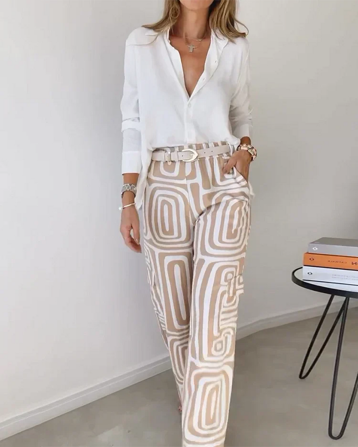 Lysa - Comfortable and Elegant Co-ord (Complimentary Belt)