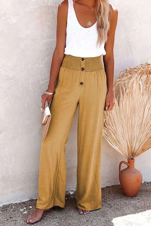Riana - Relaxed High-Rise Trousers