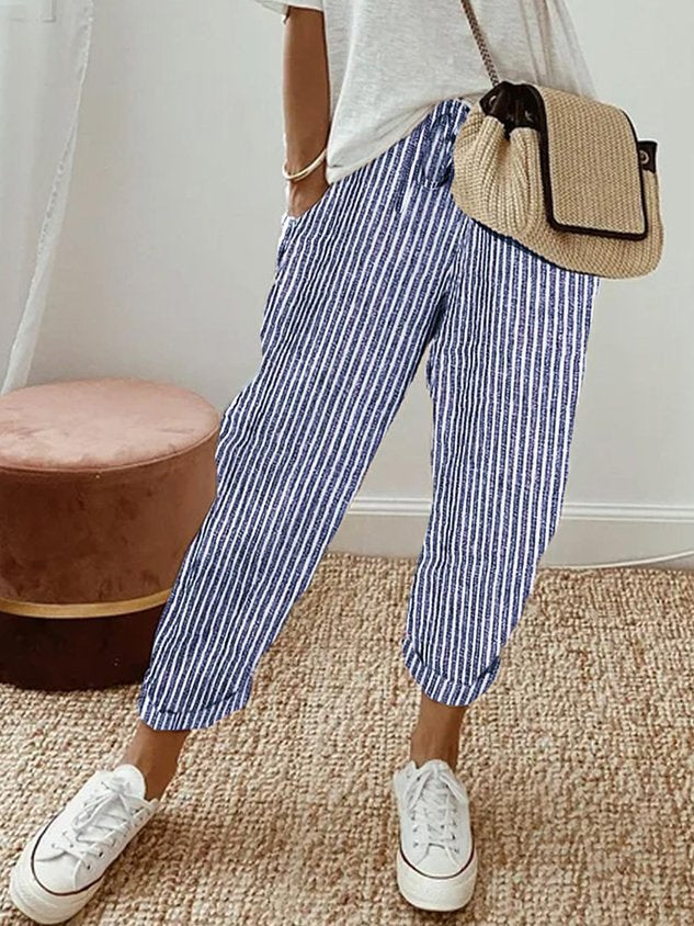 Elegant Flowing Comfort Trousers