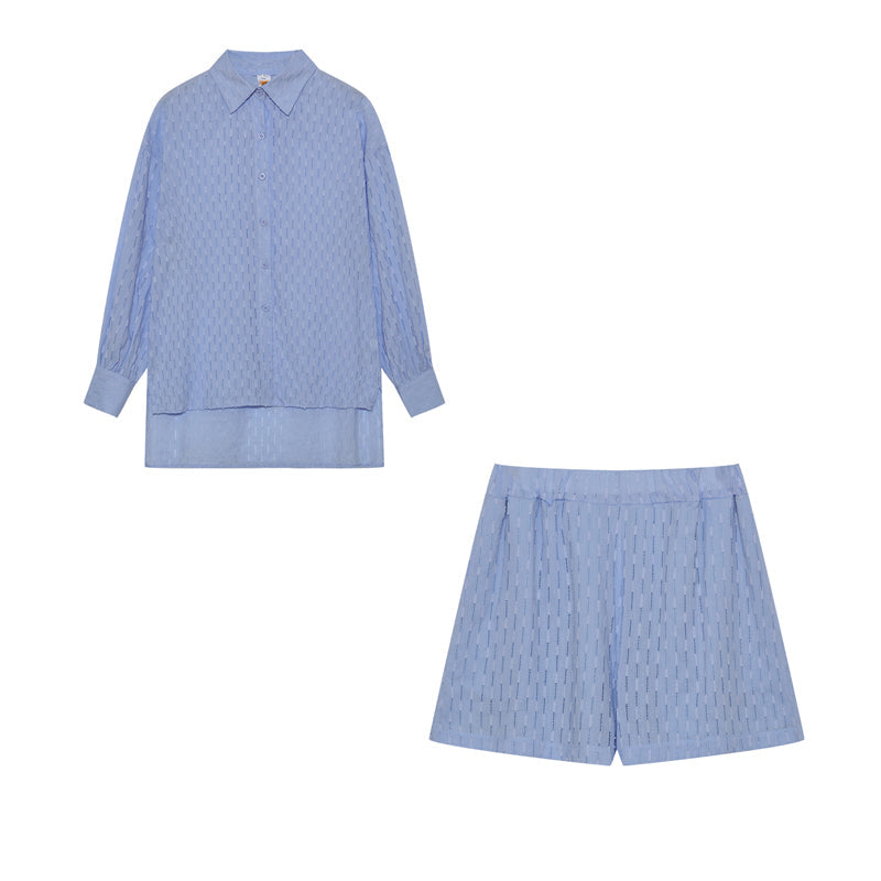 Elizabeth - Shirt and Lightweight Shorts Co‑ord