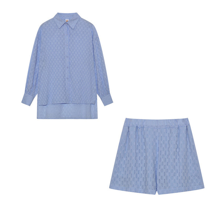 Elizabeth - Shirt and Lightweight Shorts Co‑ord