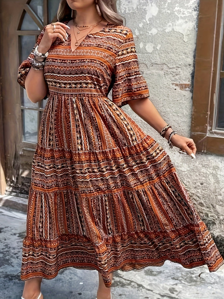Joraine - Flowing Ethnic Dress