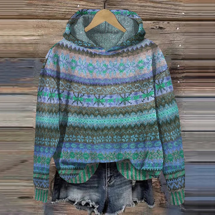Gaby | Retro Ethnic Sweatshirt